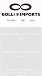 Mobile Screenshot of bollibears.com